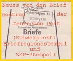 Moderne Postgeschichte