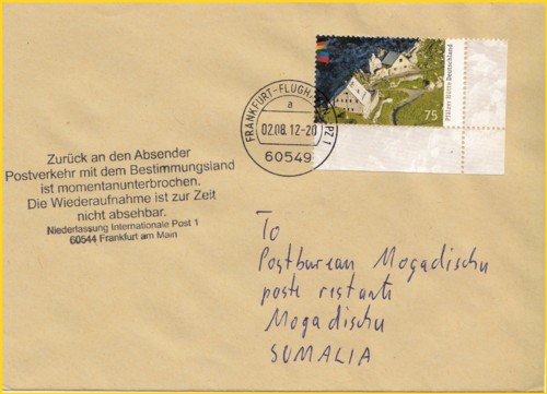 Hier der ganz neue Retourenstempel aus dem Jahr 2012, nun wieder in deutscher Sprache Hier der ganz neue Retourenstempel aus dem Jahr 2012, nun wieder in deutscher Sprache