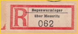 R-Zettel Regenwurmlager über Meseritz (Variante 2)