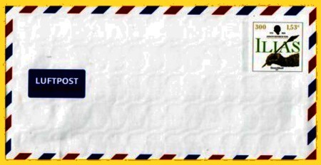 Plusbrief Welt - 300 Pfg./153 Ct. - Motiv Ilias