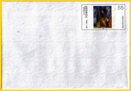 Plusbrief 55 Cent C6 Motiv Feininger