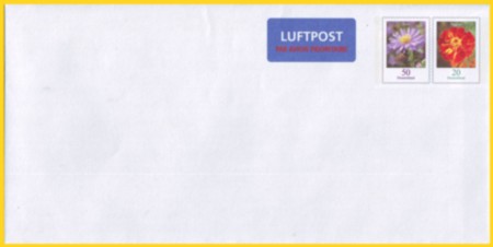 Lp-Plusbrief Europa 70 Cent (50 + 20)