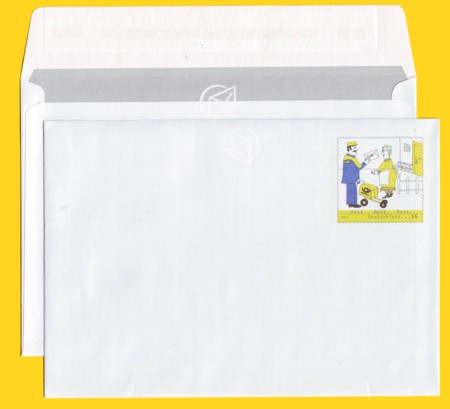 Plusbrief 55 Cent C6 Notauflage Motiv Post